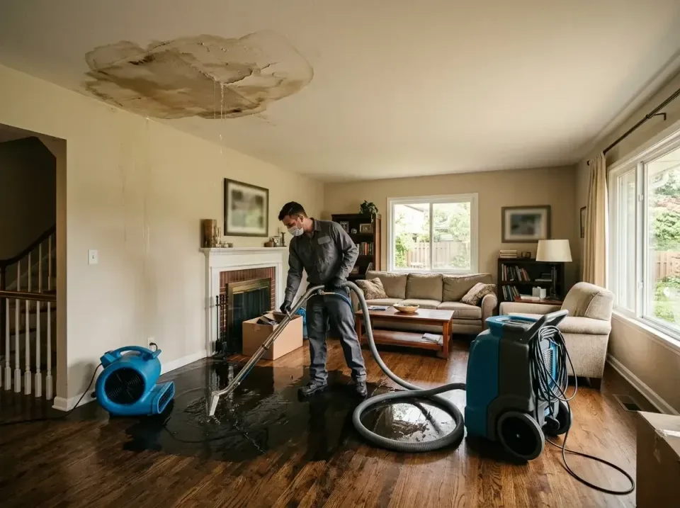 attic-pipe-burst-ceiling-drip-008 — frequently asked questions, Water Damage Restoration & Carpet Care in Rushville, IL